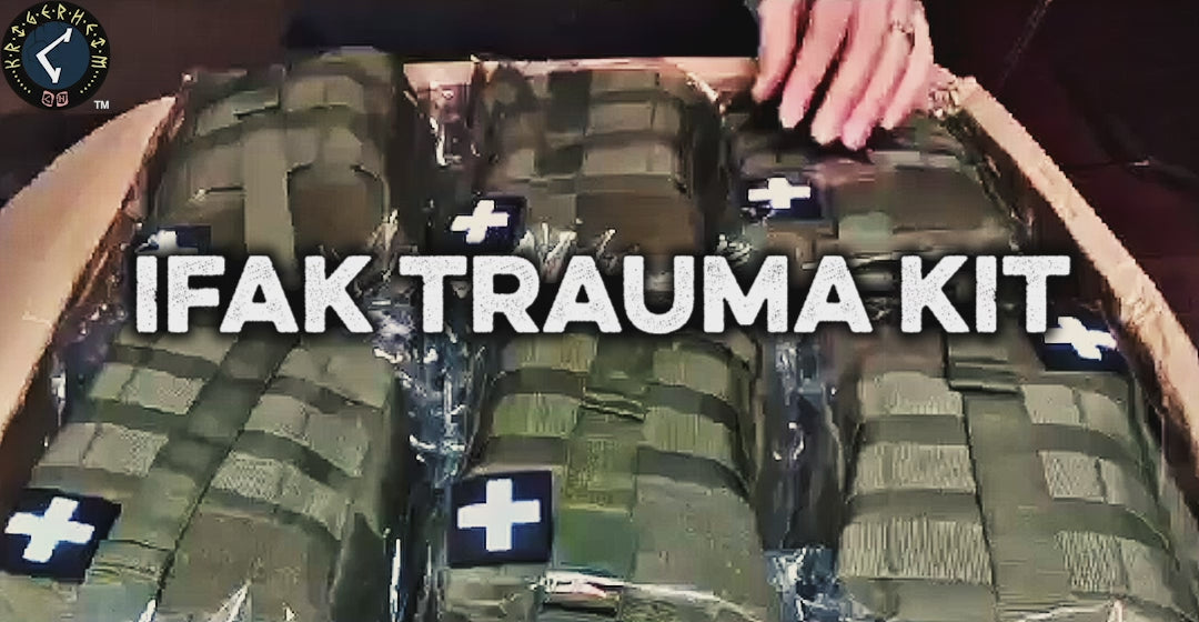 Trauma Kit - First Aid Kit - Bug Out Bag - Military Trauma Kit - IFAK - EMT